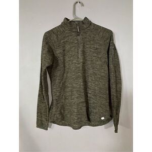 Bcg Gray And Black Athletic Performance Fleece Pullover Size Small